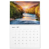 Epische Wildnislandschaft Kalender (Mär 2027)