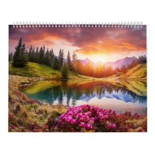 Epische Wildnislandschaften Kalender