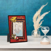 Epischer Abschluss - Personalisiertes Foto Fotoplatte (Seite)