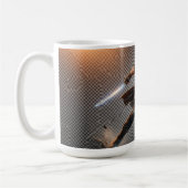 Epischer Action Krieger Kaffeetasse (Links)