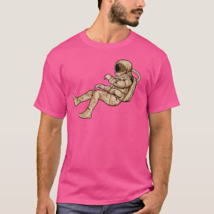Epischer Astronaut im Weltraum T-Shirt