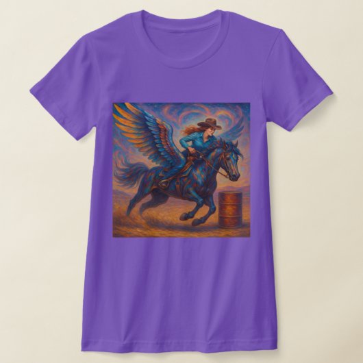 Epischer Barrel-Racer T-Shirt (Ablage )