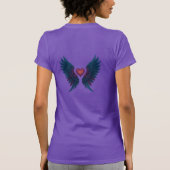 Epischer Barrel-Racer T-Shirt (Rückseite)