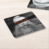 Epischer Bart Rechteckiger Pappuntersetzer (angewinkelt)