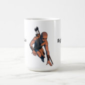 Epischer Fantasy-Krieger-Bogenschütze – Ancient He Kaffeetasse (Mittel)