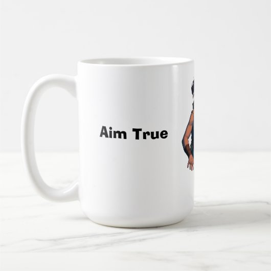 Epischer Fantasy-Krieger-Bogenschütze – Ancient He Kaffeetasse (Links)