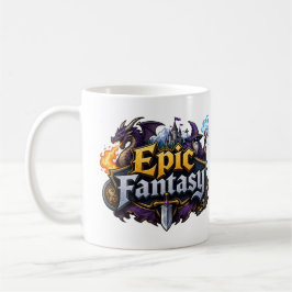 Epischer Fantasy-Liebhaber Kaffeetasse