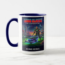 Epischer galaktischer Gartenheld Sci-Fi-Parodie