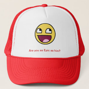 Epischer Gesichtshut Truckerkappe