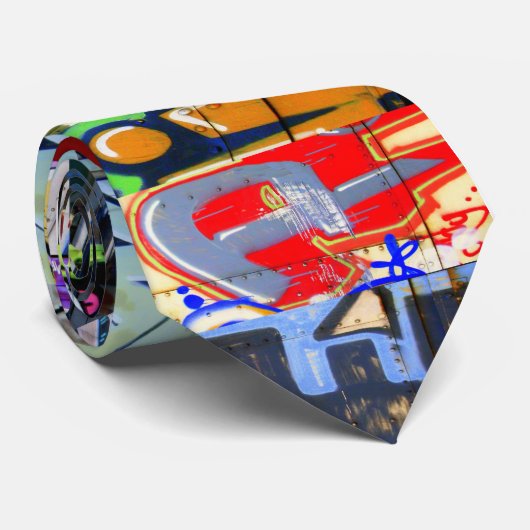 EPISCHER Graffiti bildet Krawatte aus (Gerollt)