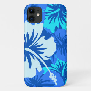 Epischer Hibiskus-Blüten-Hawaiianischer Königsblau Case-Mate iPhone Hülle