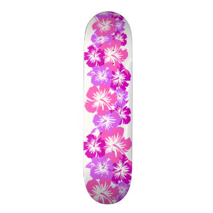 Epischer Hibiskus-hawaiischer BlumenAloha Skateboard