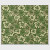 Epischer Hibiskus-hawaiisches Verpackungs-mit Geschenkpapier (Flach)