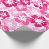 Epischer Hibiskus-hawaiisches Verpackungs-mit Geschenkpapier (Ecke)