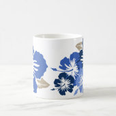 "Epischer Hibiskus" in der blauen Tasse (Mittel)