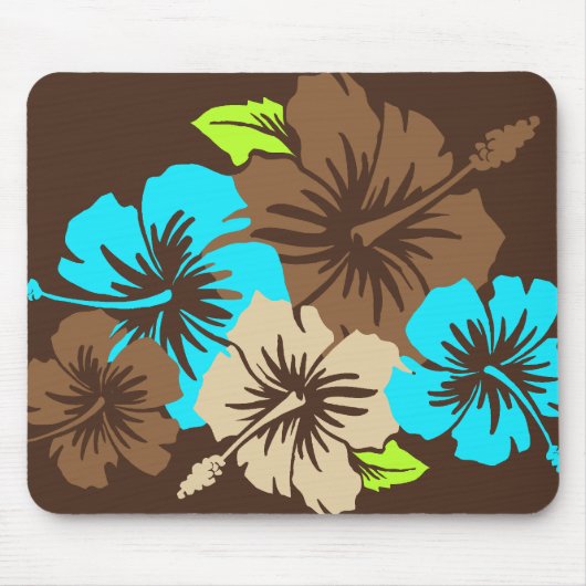 Epischer Hibiskus Mousepad (Vorne)