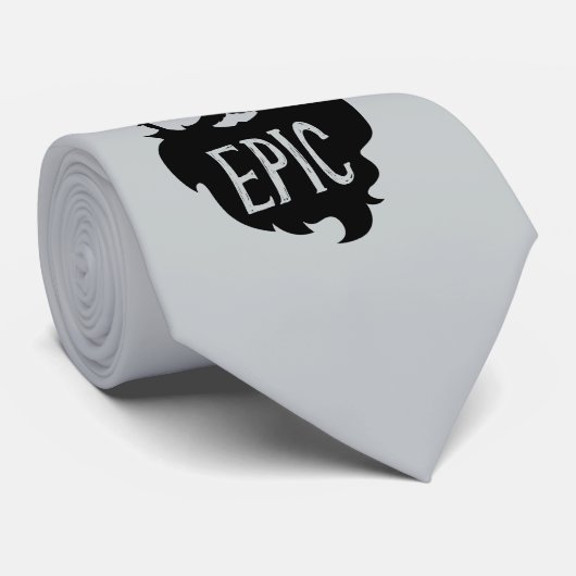 Epischer Hockey-Endspiel-Bart Krawatte (Gerollt)