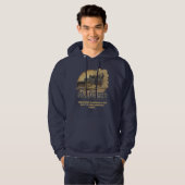 Epischer Mega Killdozer-Tank-Slogan 2 Hoodie (Vorne ganz)