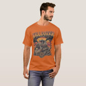 Epischer Mega-Killdozer-Tank T-Shirt (Vorne ganz)
