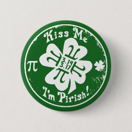 Epischer PU-Tag und St Patrick Tag 2 in 1 Button