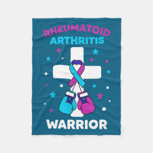 Epischer Rheumatoid-Krieger Arthritis-Bewusstsein Fleecedecke