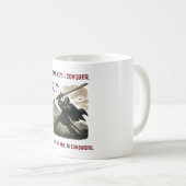 Epischer Ritter Kaffeebecher Kaffeetasse (VorderseiteRechts)