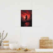 Epischer Ritter Poster (Küche)