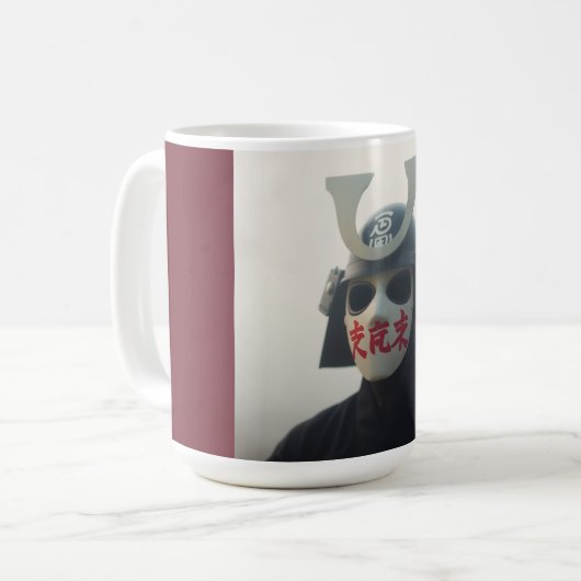 epischer Samurai Kaffeetasse (Vorderseite Links)