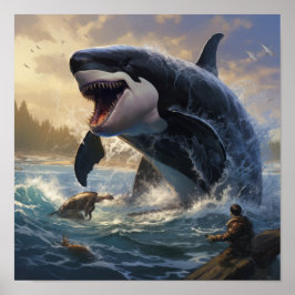 Epischer Showdown: Gigantisches Orca vs Mighty Meg Poster