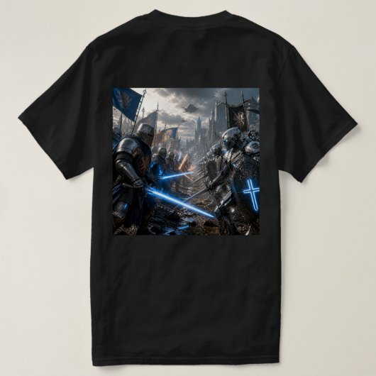 Epischer Umgekehrter Kampf T-Shirt (Design Rückseite)
