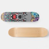 Epischer Wolf Skateboard (Horizontal)