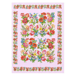 episches Blume Tischdecke