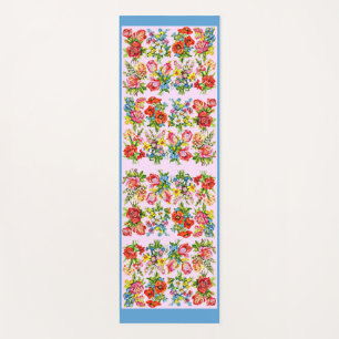 episches Blume Yogamatte