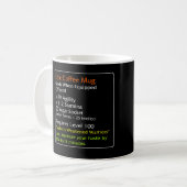 Episches Kaffee-Tasse Schwarzes Kaffeetasse (Vorderseite Links)