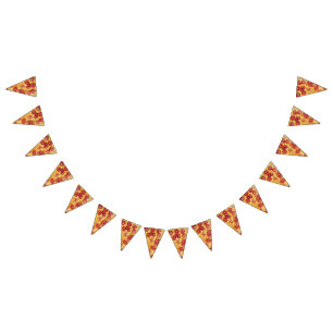Episches Pizza-Party, weil es Ihr Geburtstag ist, Wimpelkette