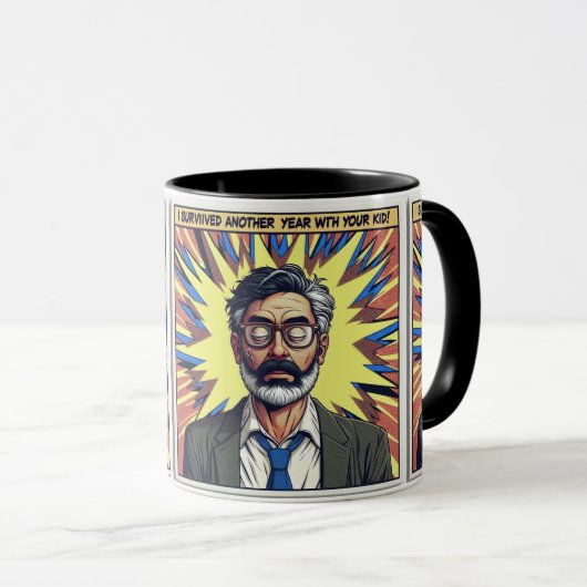 Episches Überleben des Erziehers Tasse (VorderseiteRechts)