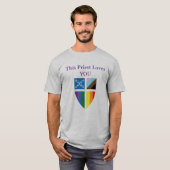 Episcopal This Priest Loves You T-Shirt (Vorne ganz)