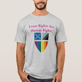 Episcopal Trans Rights Are Human Rights T-Shirt
