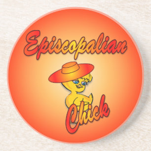Episcopalian Chick #5 Getränkeuntersetzer