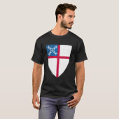 Episkopal Schild Emblem T-Shirt (Vorne ganz)