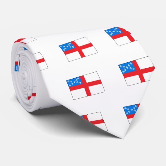 Episkopale Flagge Krawatte (Gerollt)