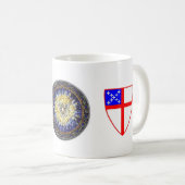 Episkopale Schild-Tasse Kaffeetasse (VorderseiteRechts)