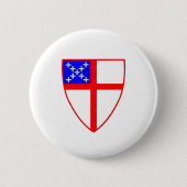 Episkopales Schild Button (Vorderseite)