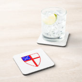 Episkopales Schild Getränkeuntersetzer (Rechte Seite)