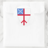 Episkopalier für den Frieden in der gesamten Kirch Runder Aufkleber (Tasche)