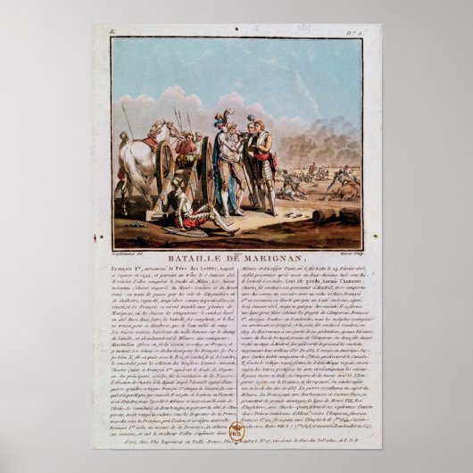 Episode der Schlacht von Marignan Poster (Vorne)