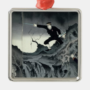 Episode vom Sino-Japanischen Krieg Ornament Aus Metall