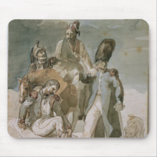 Episode von Napoleons Rückzug Mousepad