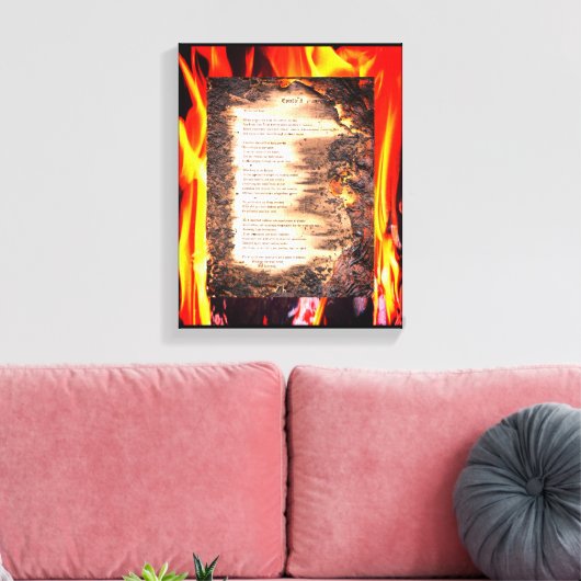 Epistole I Leinwanddruck (Insitu (Wohnzimmer))