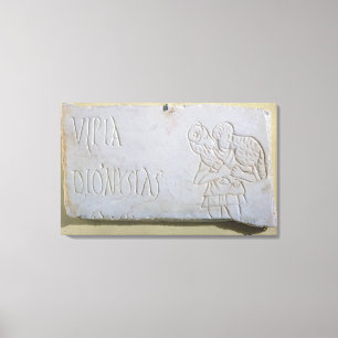 Epitaph mit einer Entlastung von der gute Hirte Leinwanddruck